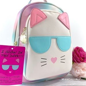 🐱Betsey Johnson “Glow in the Dark” Cat Backpack